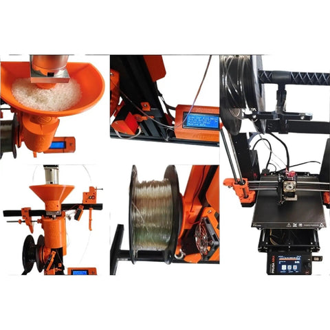Kickstart Your Creative Hustle With This Compact Desktop Pellet Extruder Mk2 That Turns Scrap Plastic Into Custom 3D Printer Filament For Zero Fuss Prototyping And Serious Bang For Your Buck On Any Workbench Setup