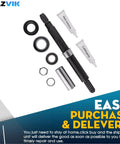 Premium Washer Tub Bearings And Seal Replacement Kit For Quiet Top Loading Machines Zero Fuss DIY Fix Beat The Squeak Knockout Durability Smooth Spin Operation Easy Install with metal components and lubricants.