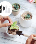 14 Piece Pro Grade Succulent Planting Tools Set With Spray Bottle And Gardening Shovel For Indoor Bonsai Care And Transplanting Black Gardening Supplies Kit For Plant Maintenance, succulent transplanting