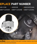 Heavy Duty Transfer Case Shift Motor Actuator for Dodge Durango 2011 to 2023 and Jeep Grand Cherokee 2011 to 2021 WK 2022 plus Liberty 2008 to 2012 4Wd.