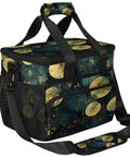 Insulated Picnic Backpack With Lunch Box For Women And Men, Large Portable Picnic Bag with umbrella design, mesh pockets