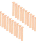 Miniature Wooden T Shaped Pin Nails Set For Crafts And Woodworking 20 Pcs Great For Fine Detail Work Like Train Wheel Models