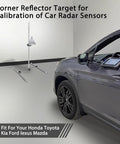 DIY Friendly ADAS Calibration Tool Kit For Honda Toyota Kia And Ford with radar aiming, scale post, corner reflector, aluminum stand