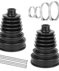 CV Axle Boot Repair Kit Universal Fit Silicone Stretchable Protective Cover for 19mm to 34mm Shafts Cars SUVs ATVs with clamps and ties