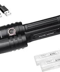 LR35R Beast Mode Bright Rechargeable Flashlight With 10000 Lumen Long Throw Fast USB C Charging