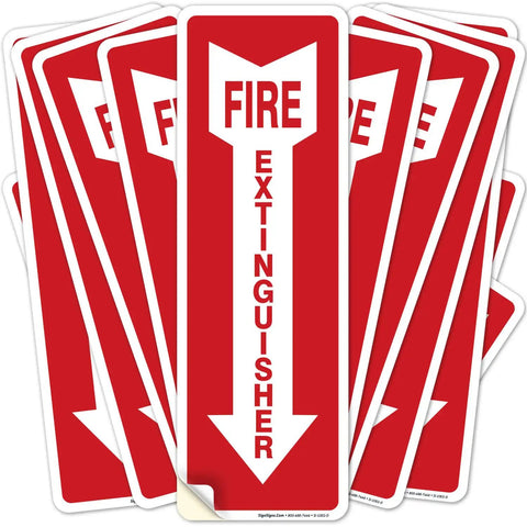 Premium Fire Extinguisher Sign Crafted From Heavy 4 Mil Vinyl That Is Built Real Tough And Holds Up Great Outside Perfect For Warehouse Garage Or Street Wall Where You Gotta Keep Everyone Safe