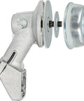 4-Piece Trimmer Head Conversion Kit for Straight Shaft String Trimmers and Brush Cutters showing thrust plate components.