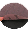 Grab These 10 Pro Mesh Sanding Discs For Dust Free Grindin' Jobs. 9 Inch Multi Grit Paper showing P400 grit side for smooth finishing.