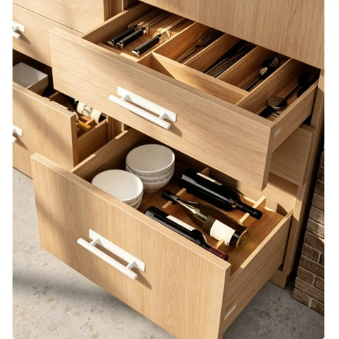 Two Pack Stick On Cabinet Handles Seven Point Eight Inch White No Drill Installation With Ultra Strong Adhesive Tape
