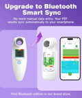 Peak Flow Meter for Home Use With Tracking Software Automatically Displays PEF and FEV1 Readings, Bluetooth smart sync feature