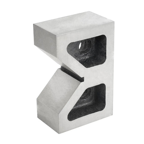 Heavy Duty Cast Iron V Block Set 4 x 2-1/4 x 2-5/8 Inches, machined V-block pair for workholding