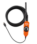 ET16 Borescope With 8mm Camera, 10-Foot Armored Gooseneck Endoscope, IP67 Waterproof