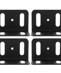 4 Pack Heavy Duty L Shape Metal Brackets For Wood Shelves Iron Right Angle Corner Brackets For Versatile Use And Stable Support