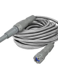 Heavy Duty Yet Lightweight Metal Garden Hose Lite 50 Ft Kink-Proof Stainless Steel Casing With 304 Stainless Steel Build showcased