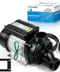 Heavy Duty 1.0 HP Spa Pump With Kickin Jet Pressure And Smooth High Flow Operation For Hot Tubs Whirlpool Baths 110V 60Hz 750W Motor Replacement 1.5 Inch Port solid gear view