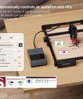 20W A20 Pro V2 Laser Engraver With Auto Air Assist And Eye Protection, Ultra Precise 0.01mm Laser Spot for cutting and engraving
