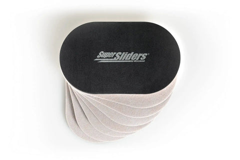 Three And One Half Inch By Six Inch Oval Felt Furniture Sliders Set Of Four For Hard Surfaces Anti Slip Moving Pads