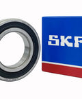 Go-To Deep Groove Ball Bearing 6007 35x62x14mm Double Rubber Sealed next to SKF packaging