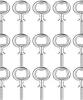15 Pcs Metal Bottle Opener Blanks Kit For Wood Craft DIY Projects Bulk Inserts 1.5 By 3.25 Inches Silver Finish