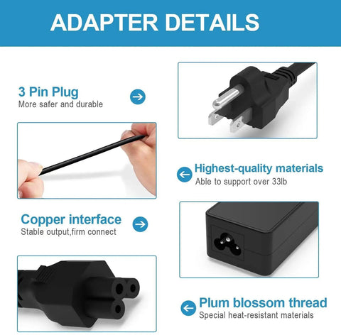 12V Replacement Power Cord For Mini C300 C400 Series WiFi Card Reader And Flex C401U Cradle K400 Starter Kit Base Power Cord Supply