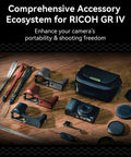 Camera Finger Strap With Dual Finger Grip For Ricoh GR Series Cameras Reduces Hand Strain During All Day Shoots Travel Ready
