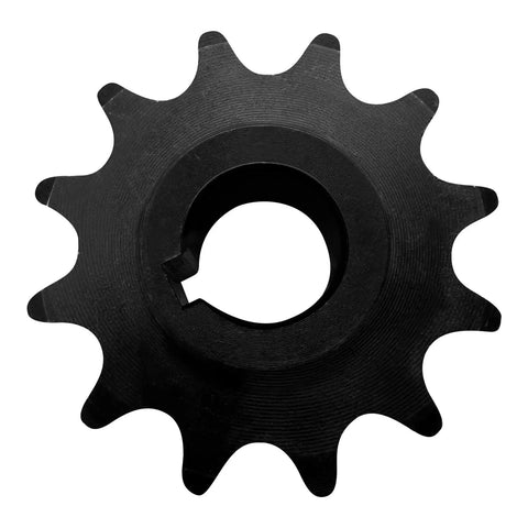 Beefed-Up 12 Tooth 420 Chain Sprocket Kit With Five Eighths Inch Bore And Sixteenth Inch Keyway For Twenty To Thirty Series CVT Mini Bike