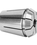 Super Durable ER32 Spring Collet Chuck for Precision CNC Milling And Drilling With Dust Blocking Design And 10 mm Clamping Range For Heavy Duty Industrial Engraving Machine Accessory, shown from the side.