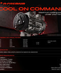 Cr08 AC Compressor With Clutch For Nissan Versa Versa Note Juke 7 Groove Pulley Pag46 OEM Style view showing detailed construction.