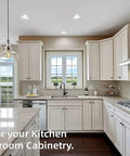 Modern kitchen cabinets with Full Overlay European Soft Close Cabinet Hinges for Kitchen Cabinets 30 Pieces 105 Degree