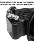 Close-up of Permanent Fuel Tank Repair Kit With Fuel Door Hinge Pin And Gas Door Spring For 2019-2025 Silverado Sierra