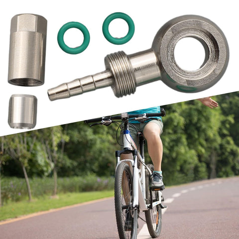 Pro Grade Metal Hydraulic Banjo Fitting For Mountain Bike Disc Brake System MT4 MT5 MT6 MT7 MT8 Leak Free Connection