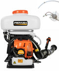 51.7cc 3 In 1 Gas Powered Backpack Sprayer With 3.7 Gallon Tank Turbo Pump Mist Duster Mosquito Fogger shown front view
