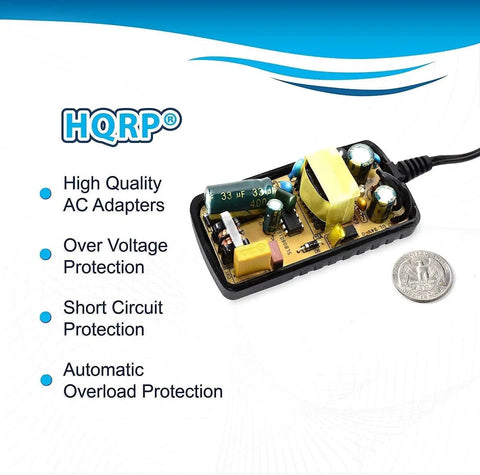 UL Listed 12V 2A 24W Power Supply Adapter Wall Transformer Charger with circuit board and protection features shown.