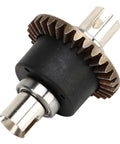 Center Diff Bevel Gear Set For 1/16 RC Cars, 30T Upgrade For SCY 16101 16102 16103 16201, detailed side view