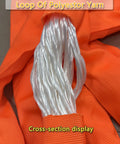 Heavy Duty Round Sling Workhorse 22000Lb 13Ft Polyester Rigging Sling For Hoist Lifting Endless Lift Sling cross-section view