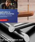 Beefy Heavy Duty Structural Wood Deck Screws Number Fourteen By Two Inches With Knockout Rust Resistant Epoxy Finish and Flat Head Star Drive For Built Tough Outdoor Decking Forty Piece Bundle with high quality carbon steel.