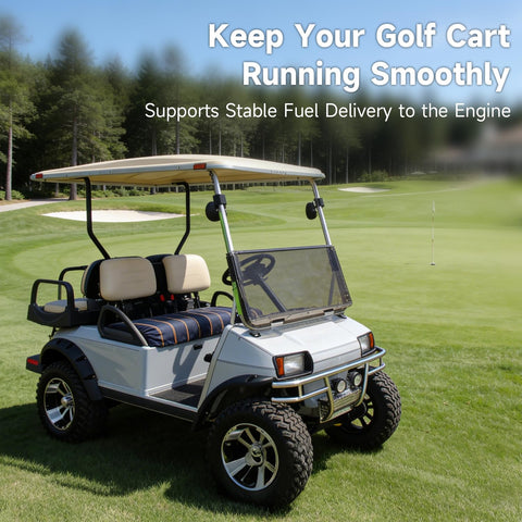 Club Car golf cart on grass, related to Fuel Pickup Tube And Tank Tube Bushing Kit For Club Car Gas Golf Cart DS 1992 Up And Precedent