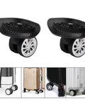 Swivel Replacement Luggage Wheel Set Two Pack 2.2 Inch Heavy Duty Nylon Poly Plastic Castors For Suitcases And Strollers