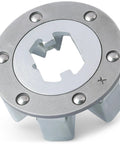 Solid Weight Cage 29111 Governor Flex Ring Replacement for Stanadyne Roosa Master JDB DBG DBM DBO Diesel Injection Pumps Heavy Duty Upgrade for Tractors and Industrial Machinery, silver metal part