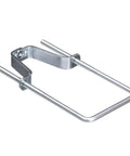 U Bolt Style Tire Carrier for Trailer Tongue or Frame Mount fits four or five lug rims holds eight to fifteen inch tires