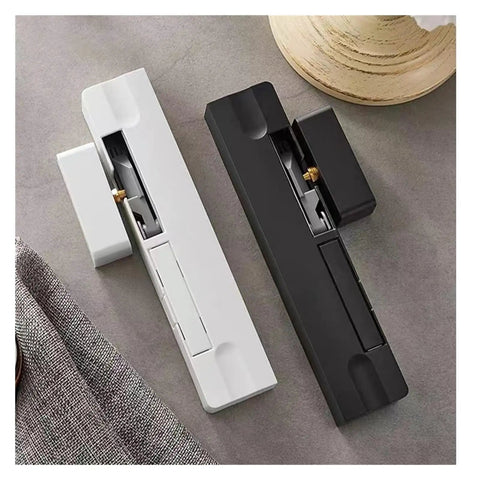 External Opening Door Buffer Closer For Auto Closing, Smooth Quiet Performance For Exterior Doors, Right Hand Opening, White Finish