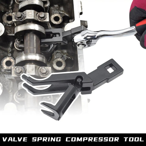 Valve spring compressor from Ford Engine Timing Tool Kit For 4.6L 5.4L 6.8L V8 Engines With Valve Spring Compressor Tool
