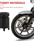 Heavy Duty Four Claw Lug Nut Extractor Kit For Damaged Stuck Bolts Saves Time On Tough Repair Jobs With Precision Splitter Tool Design For Real Mechanics Who Need Results Fast, black steel tool by motorcycle wheel