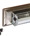 Register Booster Fan RB12 4x12 Inch Brown Grill So You Get 75 CFM Duct Booster With 1800 RPM 120V Quiet Operation Easy Install Screened Blower Wheel