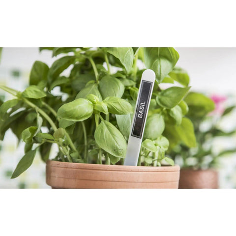 Total Game Changing Smartphone Color Label Maker Featuring Bluetooth Wireless Sync Plays Nice With Any iPhone Or Android Device And Prints Dead Simple Custom Stickers Plus Bold Graphic Tags Directly From Your Pocket Sized Screen, labeling basil plant.