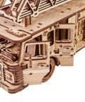 Rescue Firetruck 3D Wooden Puzzle Kit For Adults Build Your Own Hands On Realistic Wood Fire Engine Model 636 Pieces No Glue Needed With Illustrated Step By Step Guide, wooden fire engine model