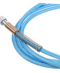 Pro Grade Heavy Duty High Temperature Steam Iron Replacement Hose And Tube Durable High Pressure Steam Line shown coiled