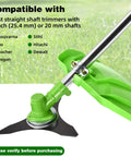 10 Inch 3 Tooth Carbon Steel Brush Cutter Blades for 20mm or 25.4mm Arbor 2 Pack Built To Last Tough As Nails for Weedeater