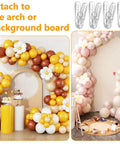 Totally Awesome 40 Pack Balloon Arch Clips Set With 2.4 Inch Plastic Spring Clamps For Party Decor Backdrops And Crafts That Stay Hidden, clear clips on balloon arch backdrop