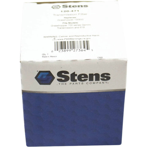 Stens transmission filter box for Grasshopper Gemini and 618, replacing Beefy Heavy Duty Transmission Filter Fits Gehl SL 3610 SL 3615 Grasshopper 700 Series Gemini Transmission Systems And 618 Hitachi Mowers Replaces Ferris 5021068X1 Hustler 768341 John Deere 4616542 Snapper 7042715 Vermeer 116050003.